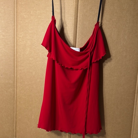 Red IZ Byer California‎ junior top - Picture 1 of 6